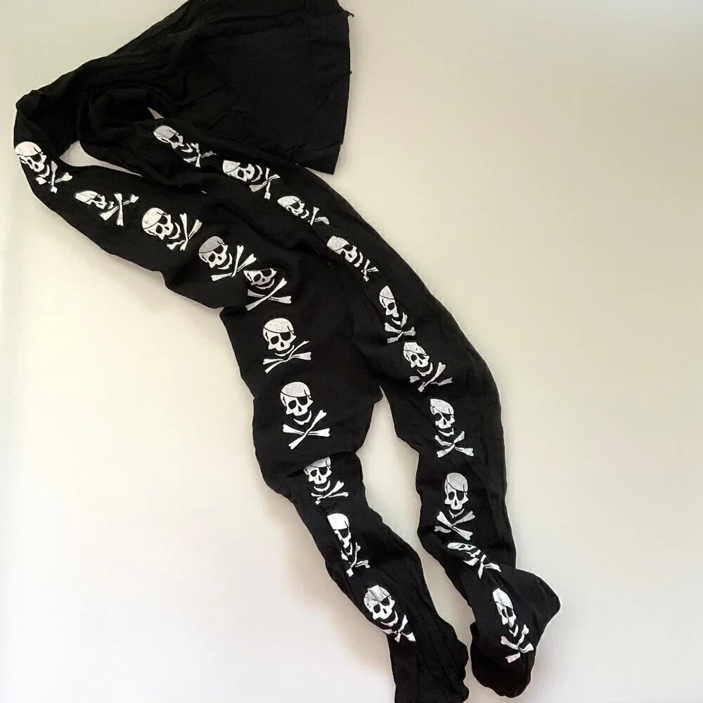 NEW SKULL GOTH COSPLAY TIGHTS